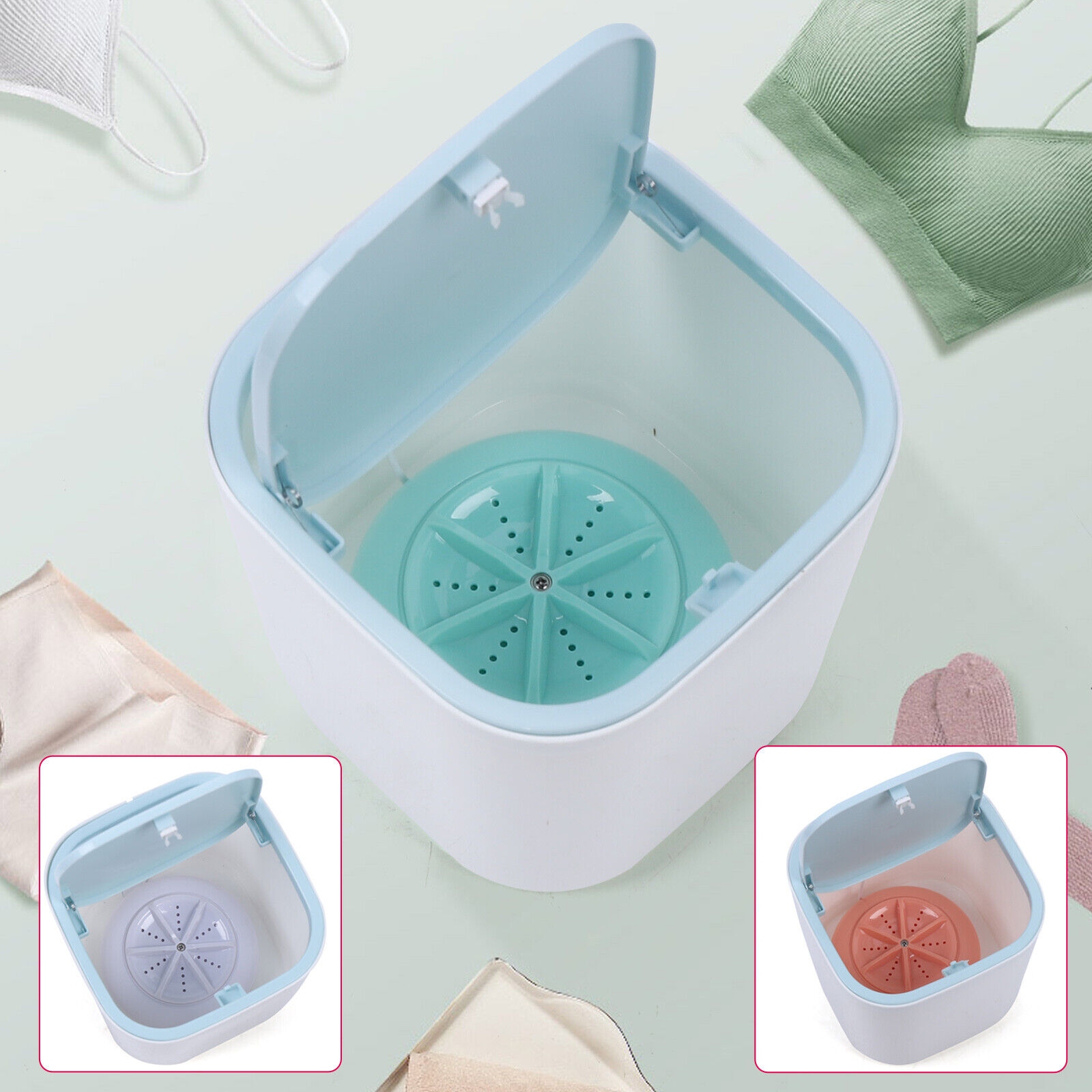 Mini Portable Washing Machine Washer Rotating USB - On Sale - Bed Bath &  Beyond - 36998911